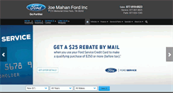 Desktop Screenshot of joemahanford.com